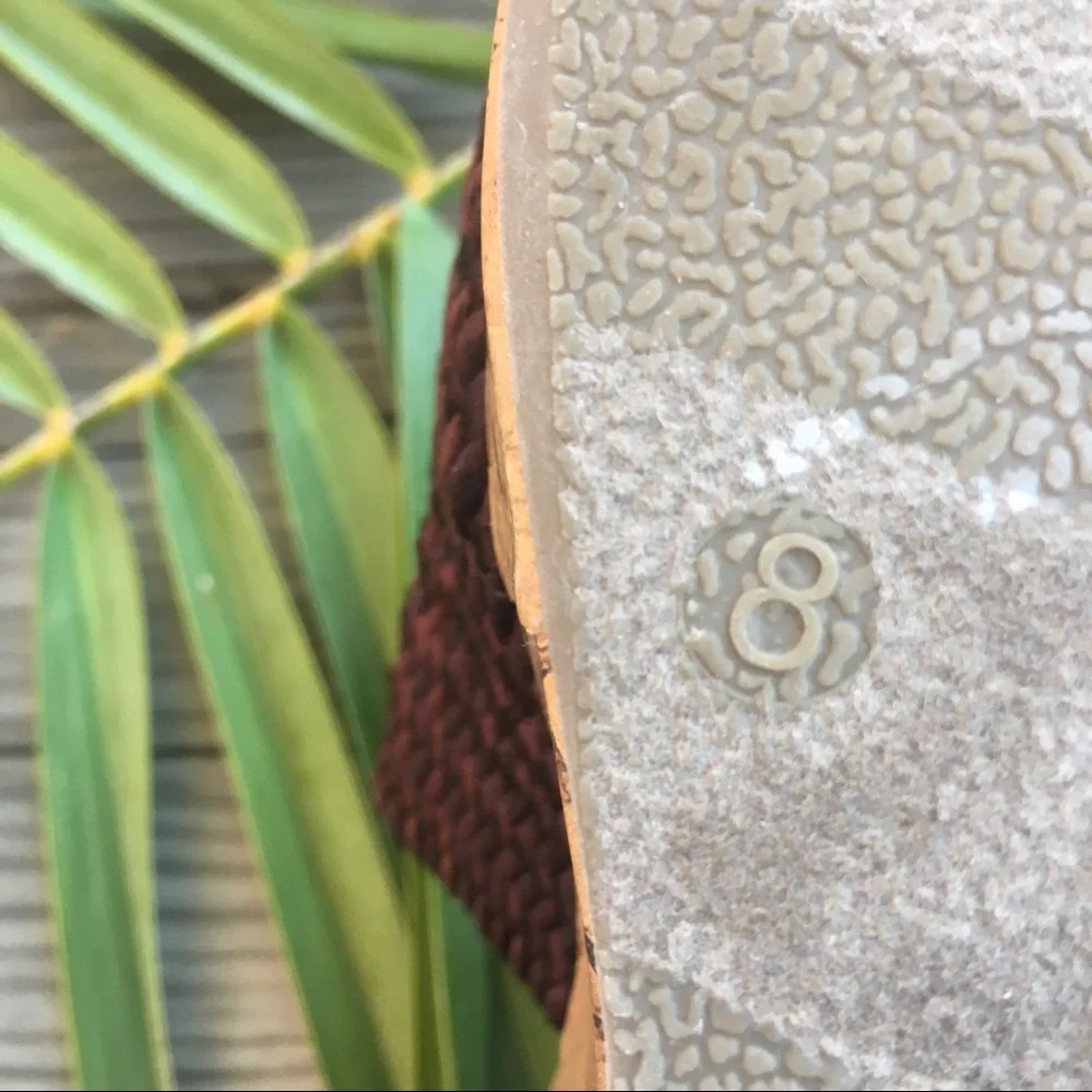 Montego Bay Club Summer Woven Wedge Cork
